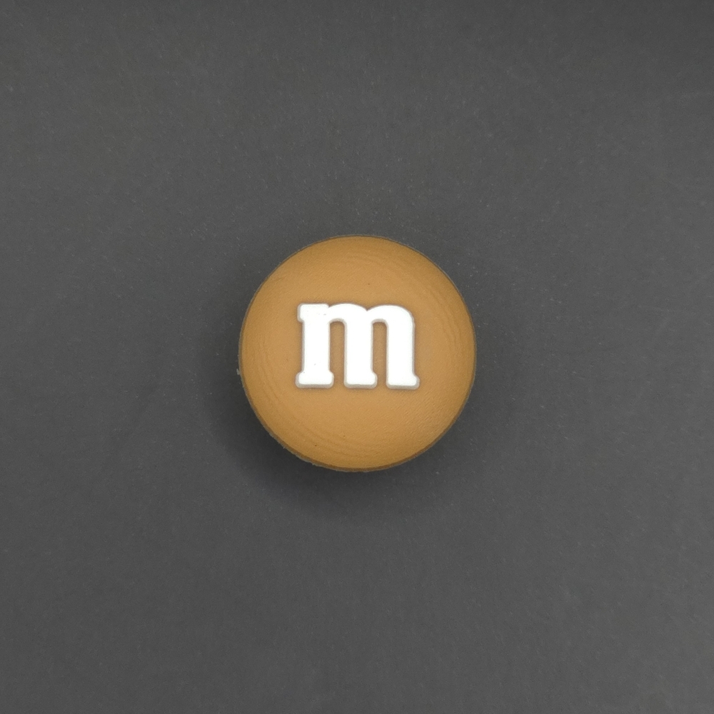 (5/$15) M&M Chocolate Croc Charm